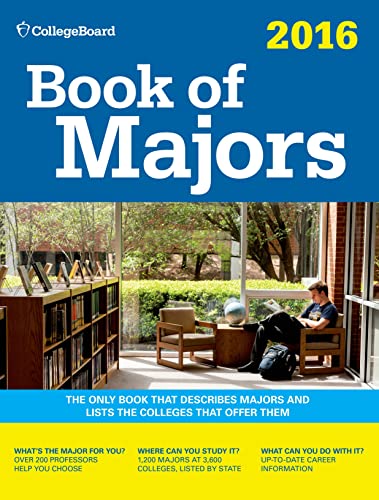 Book of Majors 2016 (College Board Book of Majors) book cover