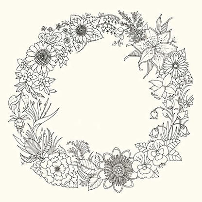 World of Flowers: A Colouring Book and Floral Adventure