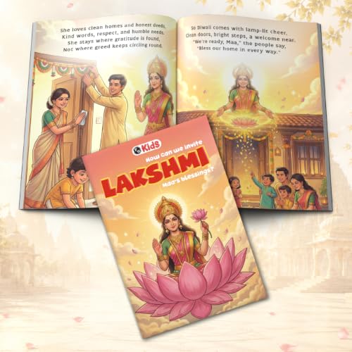 Mythology Books for Kids, Set of 5 Goddesses Books, Durga, Saraswati, Lakshmi, Kali & Parvati, Story Book for Kids