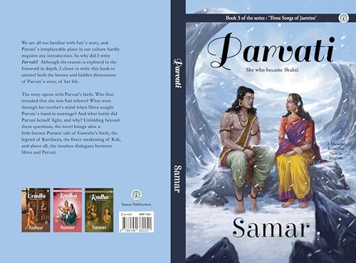 Parvati, English (Three Songs of Jasmine Series - Book 3)