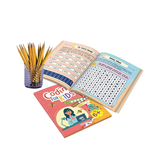 Introduction to Coding for Kids - Brain Activity Book for Kids - Age 6+ - Brain Boosting Activities - Early Learning - Activities for Cognitive Development - Brilliant Brain Activities for Children