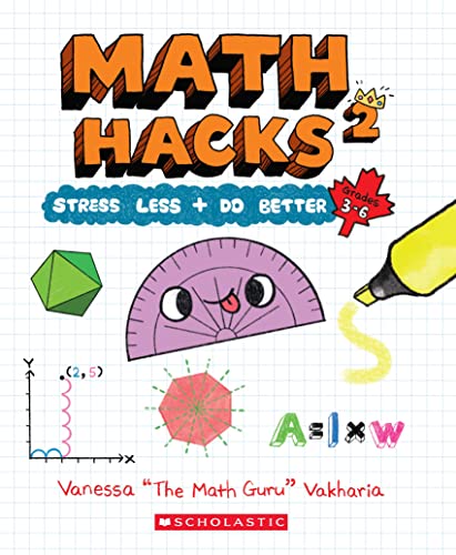 Math Hacks #2: Stress Less + Do Better book cover