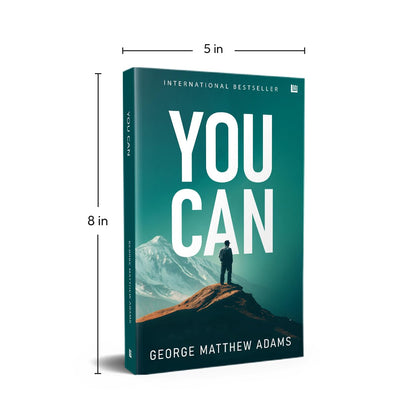You Can Book George Mathew Adams [Premium Paperback] Power of Positive Thinking | Inspirational Books & Self Growth Books | The Art of Thinking Clearly | Power of Subconscious Mind | Law of Attraction