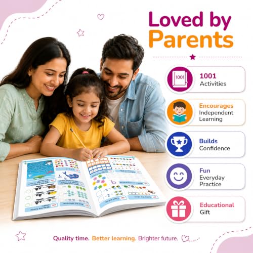 1001 Jumbo Brain Booster Activities for 5 to 8 Years Old Kids|Enhance the Child Mind with Cognitive Excellence with Interactive Activity Book