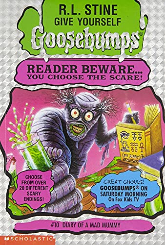 GYGB #10 DIARY OF A MAD MUMMY book cover