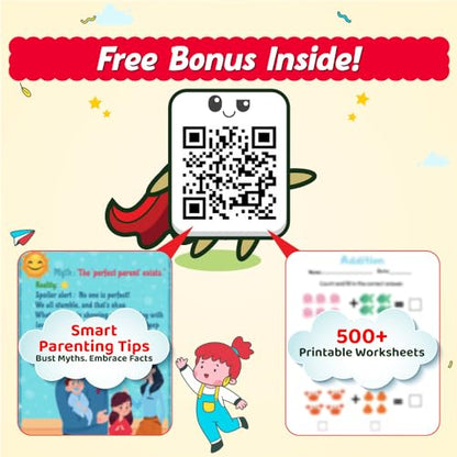 200+ Pattern Tracing Workbook for Kids, Free 500+ Printable Worksheets, Activities and Parenting Tips, Practice Drawing, Tracing Lines, Scribbles, ... and Hand-Eye Coordination, Age 3-5 Years