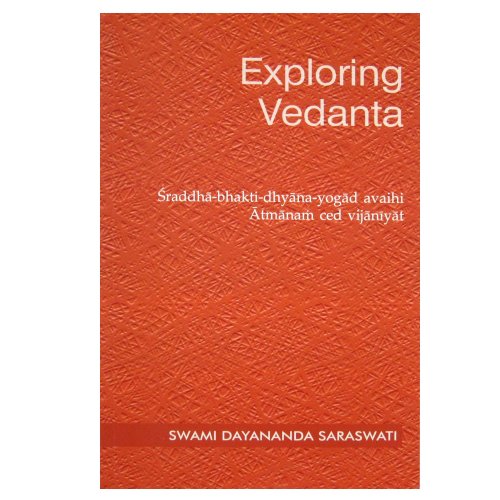 Exploring Vedanta  book cover