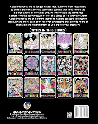 Fantasy Adult Colouring Book for Relaxation & Mindfulness | Imaginative Illustrations to Colour Your Way to Calm and Creativity