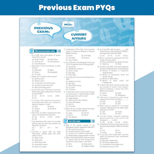PW Half Yearly Current Affairs Magazine Vol. 1 January to June 2026 | For SSC, Banking, Teaching, Railway, Defence and Other Competitive Exams 2026-27 English Edition