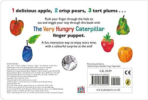 The Very Hungry Caterpillar Finger Puppet Book: 123 Counting Book
