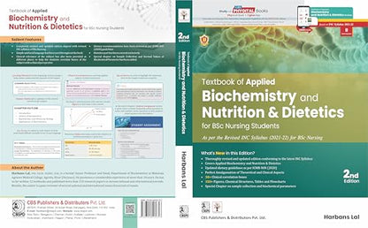 Textbook of Applied Biochemistry and Nutrition & Dietetics for BSc Nursing students -2 e/d