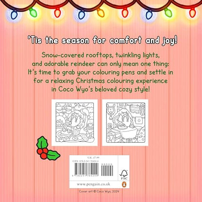 Cozy Christmas: Coloring Books for Adults by Coco Wyo | Cute Christmas Coloring Pages, Festive Cozy Scenes, Stress Relief & Relaxation: The Cute and Relaxing Festive Colouring Book