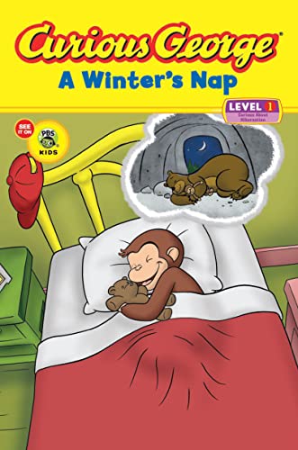 CURIOUS GEORGE A WINTERS NAP (CGTV READER) book cover