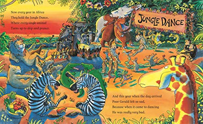 GIRAFFES CAN'T DANCE CASED BOARD BOOK