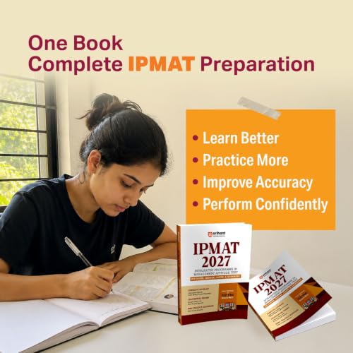 Arihant IPMAT 2027 | Complete Preparation Guide for IIM Indore, Rohtak, Jammu & Kozhikode | Chapterwise Theory & 2000+ Practice Questions with Detailed Solutions and Latest Solved Paper