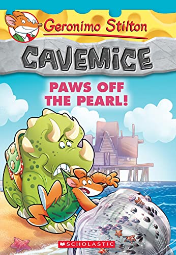 GERONIMO STILTON - CAVEMICE#12 PAWS OFF THE PEARL! book cover