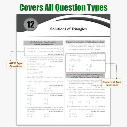 PW JEE Main 8 Years (2019 - 2026) PYQs Mathematics Chapterwise and Topicwise | All 162 Sets Previous Years Solved Papers For JEE Main 2027 Exams | Concentrate on Relevance
