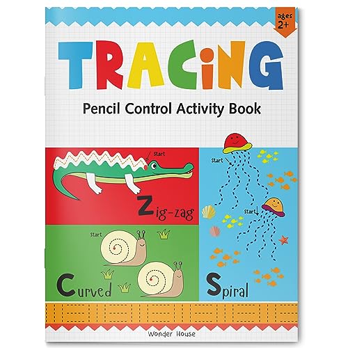 Preschool Activity Book: Tracing - Pencil Control Activity Book For Kids