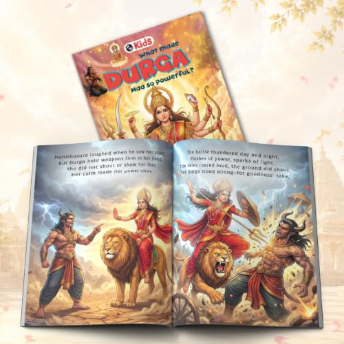 Mythology Books for Kids, Set of 5 Goddesses Books, Durga, Saraswati, Lakshmi, Kali & Parvati, Story Book for Kids