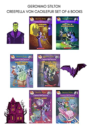 CREEPELLA VON CACKLEFUR SET OF 6 BOOKS-2020 book cover