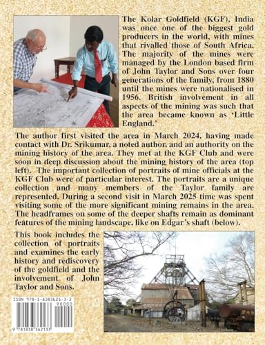 Portraits of the Kolar Goldfield, India: John Taylor and Sons' 'Little England' 1880 to 1956