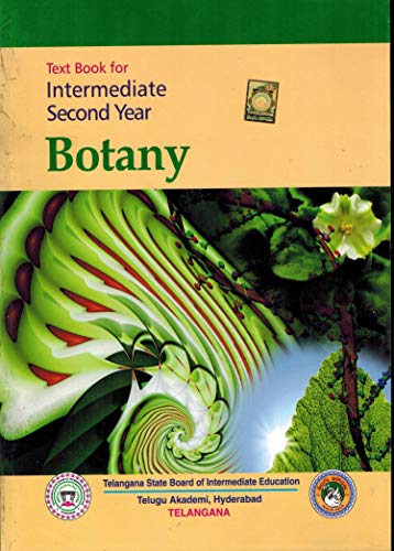 Textbook For Intermediate Second Year - BOTANY [ ENGLISH MEDIUM ]