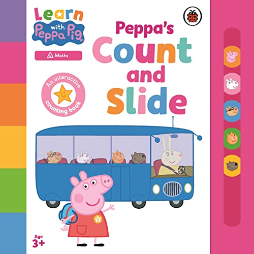 Learn with Peppa: Peppas Count and Slide book cover