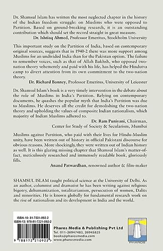 Muslims Against Partition of India — Revisiting the legacy of patriotic Muslims