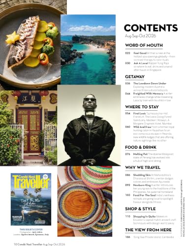Conde Nast Traveller - Aug - Sep - Oct 2026 - Don't Try This At Home + Destination Wedding Guide -The Indian Craft Edition