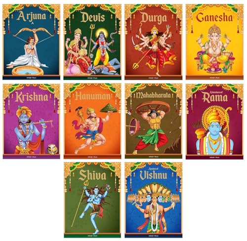 Tales from Indian Mythology: Collection of 10 Books