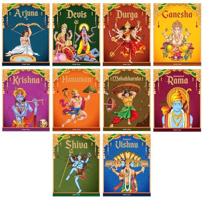 Tales from Indian Mythology: Collection of 10 Books