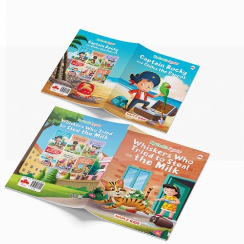 Story Books for Kids - Fourth Reader (Illustrated) (Set of 6 Books) - Phonic stories - Bedtime Stories - Age 5 + - Read Aloud to Infants, Toddlers