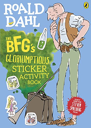 The BFGs Gloriumptious Sticker Activity Book book cover