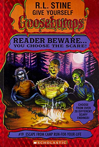 GYGB #19 ESCAPE FROM THE CAMP RUN-FOR-YOUR-LIFE book cover