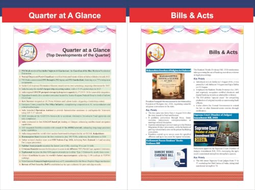Disha Quarterly Current Affairs 2026 Vol. 3 - July to September for Competitive Exams 10th Edition | General Knowledge/ Awareness | SSC, Bank PO/ Clerk, RRB, UPSC, IAS Prelims & Mains, CDS, NDA