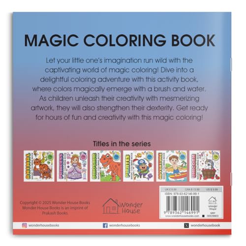 Transport Magic Coloring Book