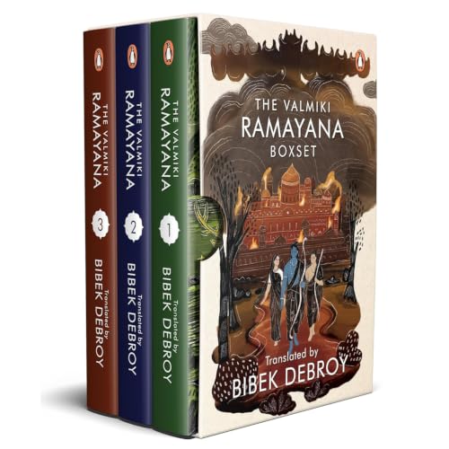 The Valmiki Ramayana: Premium Collectors' Edition | Bibek Debroy Translation of India's Timeless Mythology | The Epic of Lord Rama, Sita, Hanuman and the Battle Against Ravana: 1-3