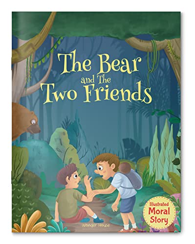The Bear and the Two Friends - Illustrated Moral Story for Children book cover