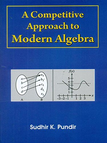 A Competitive Approach To Modern Algebra (Pb 2020) by PUNDIR S.K. (Author) book cover