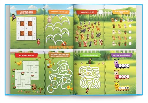 Activity Book for 5 Year Old | Best Selling 1001 Brain Booster Books for 5+ Year Old Children | Kids Activity Book - Puzzles, Mazes, Colouring, Dot-To-Dot, Matching, Seek & Find, Spot the Difference