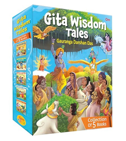 Gita Wisdom Tales: Collection of 5 Books Boxset for Children | Hindu Mythology & Spiritual Stories | Religious Story Books for Kids | Gita Wisdom Tales Series