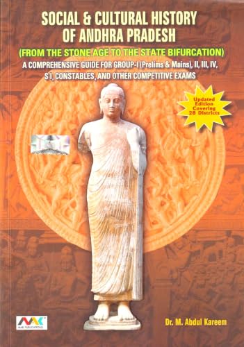 AP Social & Cultural History of Andhra Pradesh | From The Stone Age To The State Bifurcation | Latest Edition 2026 | By Abdul Kareem Sir (English Medium)