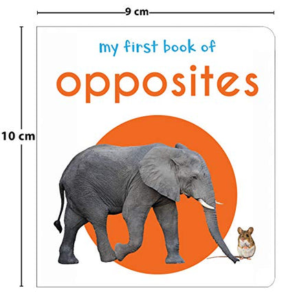 My First Book of Opposites | First Concept Board Book for Babies, Toddlers & Preschoolers | Learn Big–Small, Hot–Cold & More with Bright Pictures | Early Learning Book for Kids Ages 0-3 Years