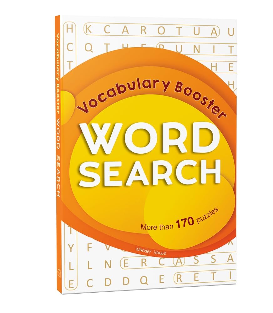 Word Search – Vocabulary Booster: Classic Word Puzzles for Everyone | Build Word Power & Focus | Ages 8+ | Fun & Engaging Brain Games