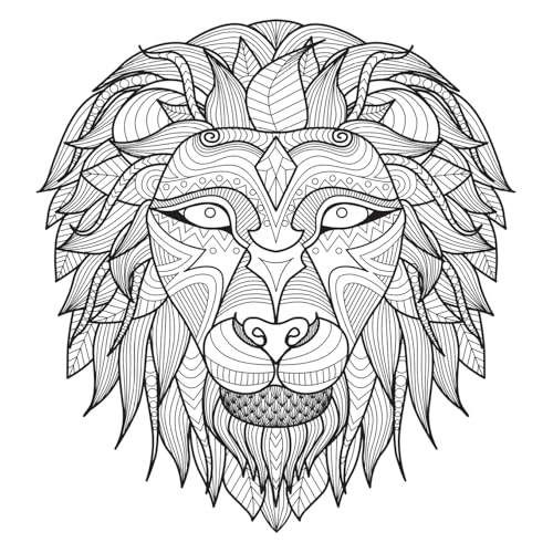 Animals Mandala Art Colouring Book 2026 for Kids (6-12 Years), Adults & Teens | Majestic Animal Art and Craft | tear out sheets | Stress Relief Art Therapy Coloring Books | Drawing & Painting Kit