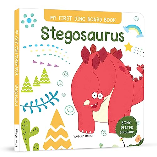 My First Dino Board Book: Stegosaurus book cover