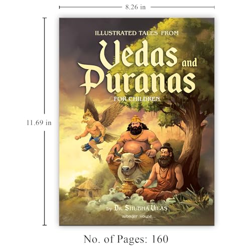 Illustrated Tales from Vedas and Puranas for Children