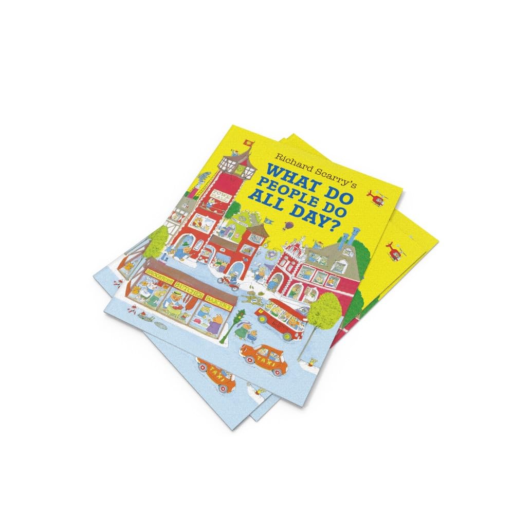 What Do People Do All Day?: A favourite children’s picture book classic!