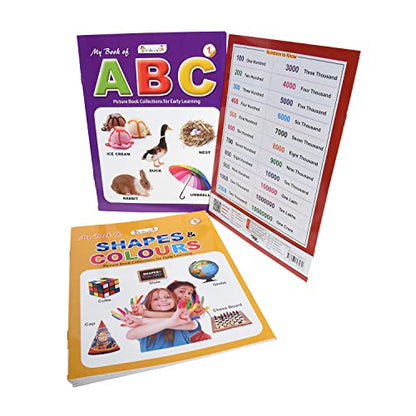 Picture Books Collections Set of 12 for Kids (Age 2–5) | Early Learning Books Combo | Alphabets, Numbers, Animals, Colours, Good Habits & More | ... (Picture Books Collection for Early Learning)