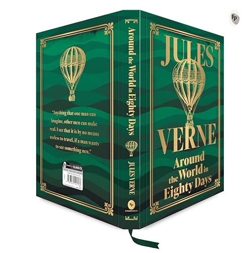 Around The World In Eighty Days (Deluxe Hardbound Edition) (Fingerprint Classics)